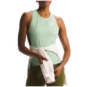 The North Face Women's Sunriser Racerback Tank Misty Sage / Forest Green Medium